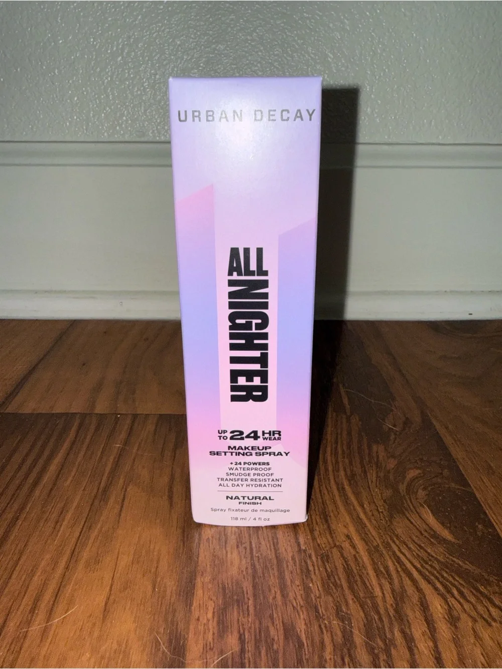 Urban Decay ALL NIGHTER WATERPROOF MAKEUP SETTING SPRAY 4oz